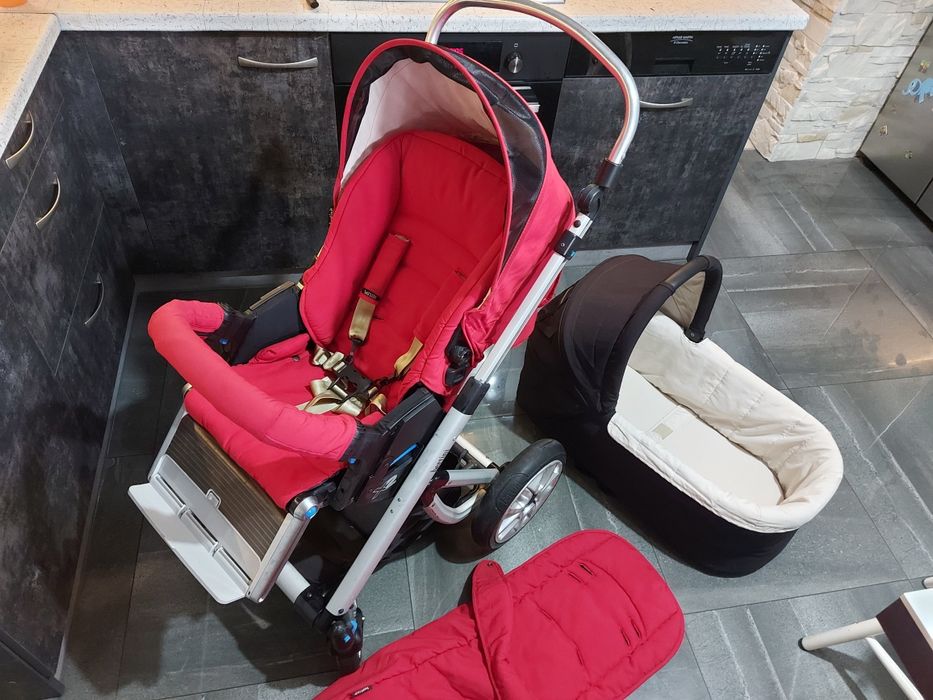 Wózek dziecięcy Bertini X2 gondola + spacerówka