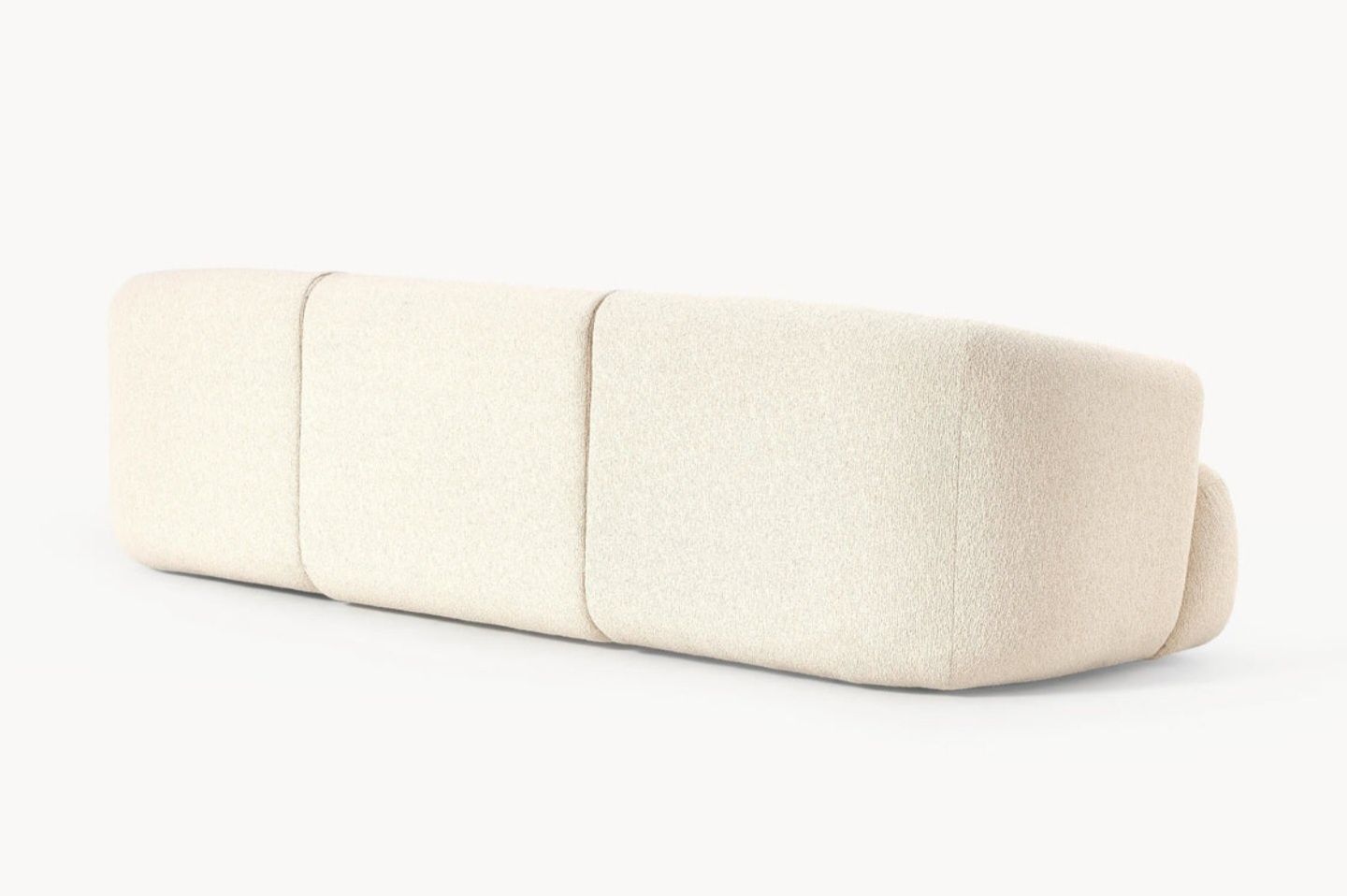 Sofa modułowa Boucle Sofia 3-osobowa Westwing