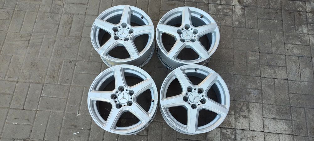FELGI ALUMINIOWE 5x112 7.5Jx16 CALI ET37 MERCEDES W203 W208 W209 AUTEC KOMPLET 4 SZTUKI