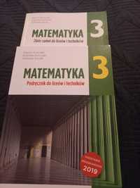 Sprzedam podręcznik i zbiór zadań z matematyki 3 liceum i technikum