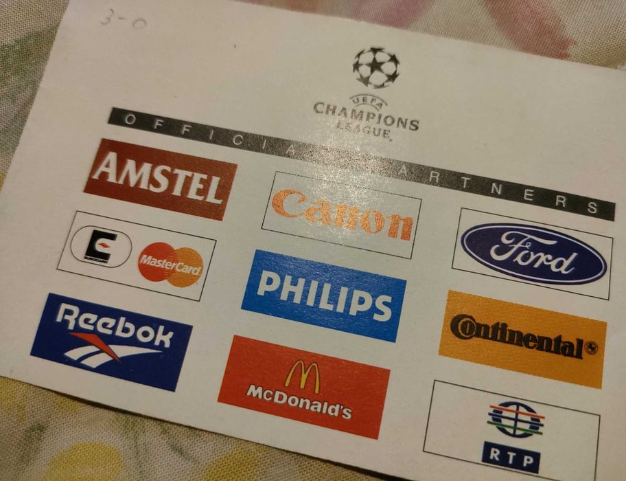 Bilhete F.C.Porto Vs  IFK Goteborg