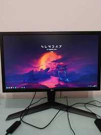 Monitor Gaming LG FullHD 144hz 1ms com FreeSync