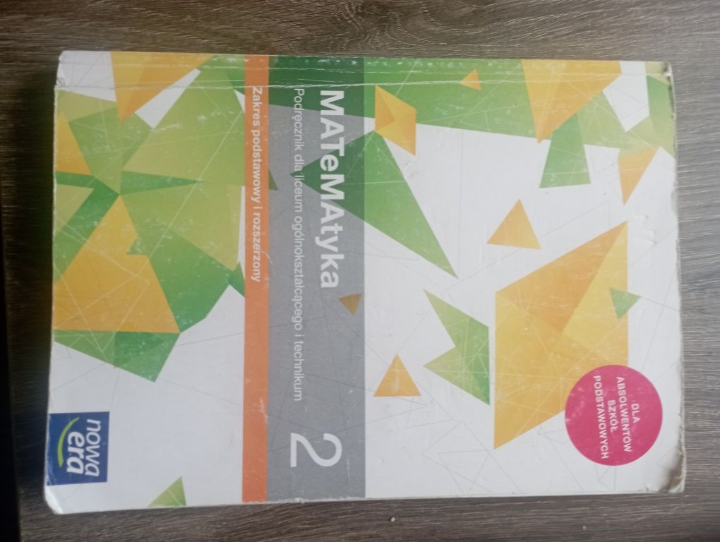 Matematyka 2 podręcznik dla liceum i technikum