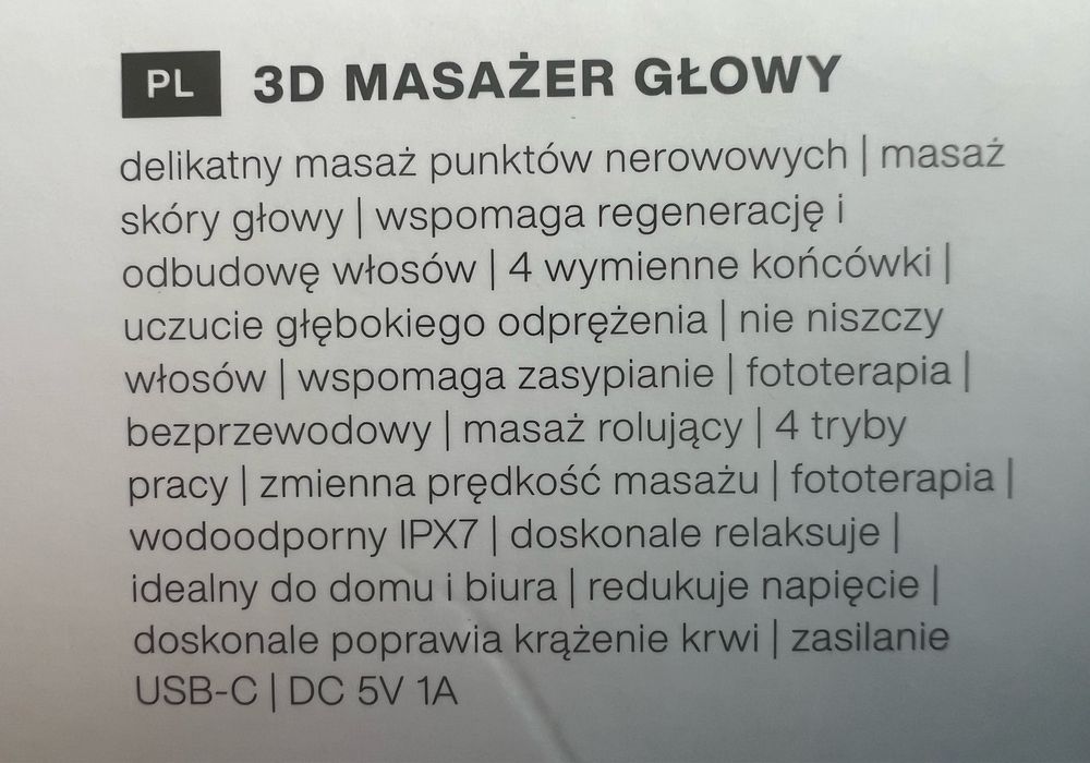 Masażer Glłowy 3D Medivon Kitty