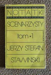 Notatki scenarzysty - Tom 1 - Jerzy Stefan Stawiński