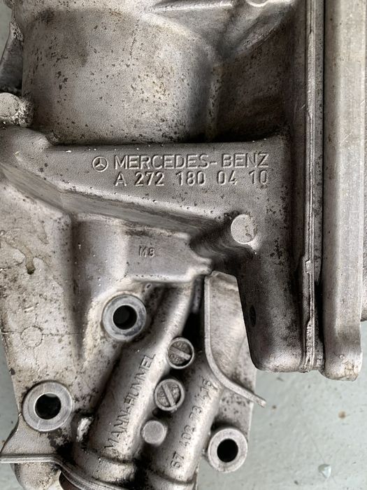 Корпус масляного фильтра mercedes c class w204 m272 А2721800410