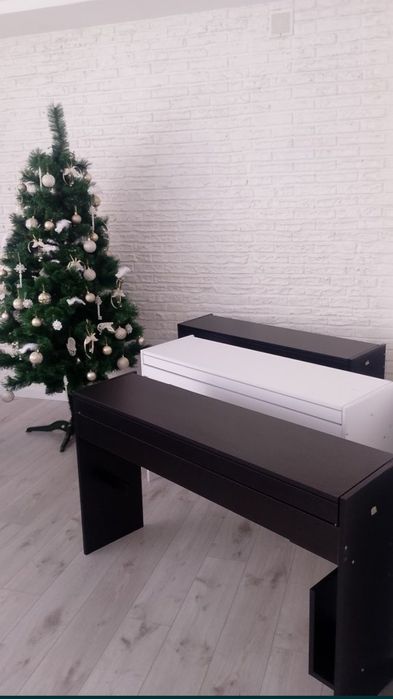 Стійка для піаніно з кришкою, банкетка для піаніно, підставка для ніг.