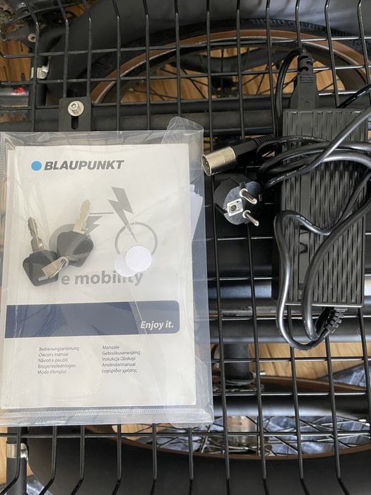 Blaupunkt Minna rower elektryczny cargo  4km przebieg