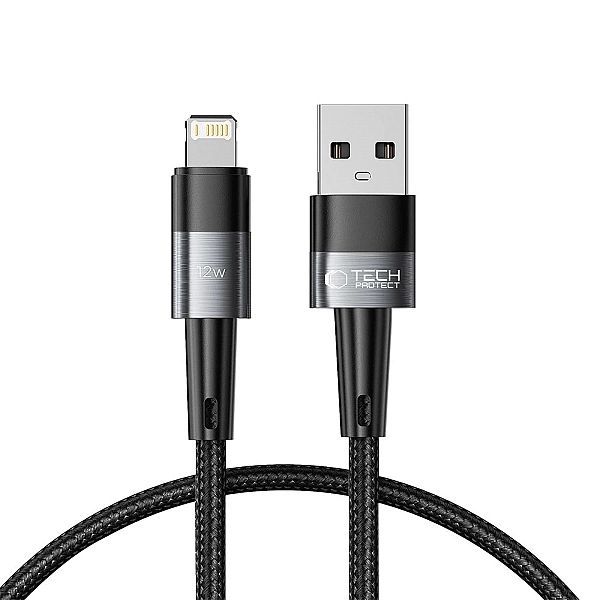 Kabel Tech-Protect UltraBoost Lightning / Lightning 12w 2.4a 0.25m - s
