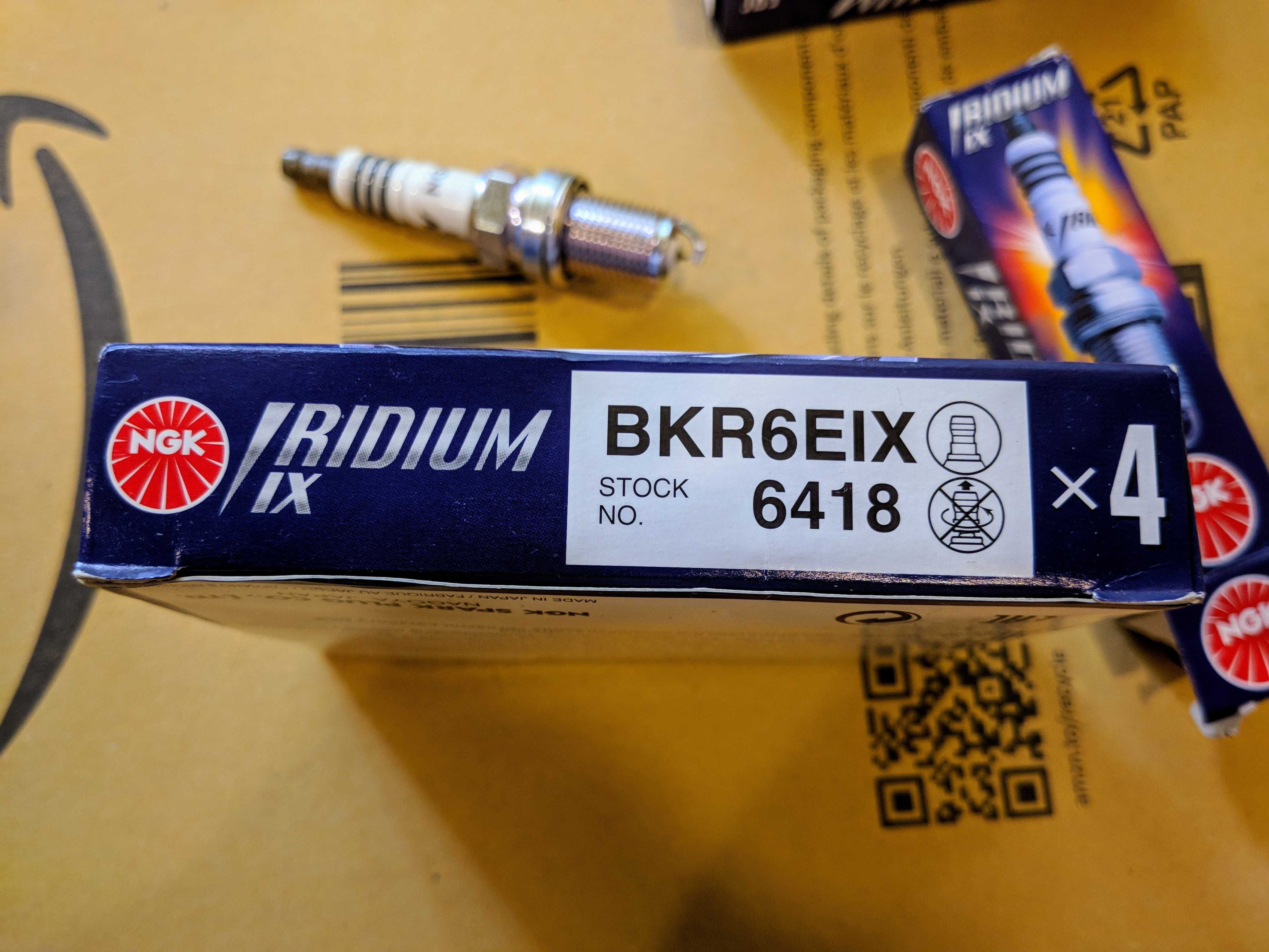 Свічка запалювання NGK Iridium IX BKR6EIX 6418