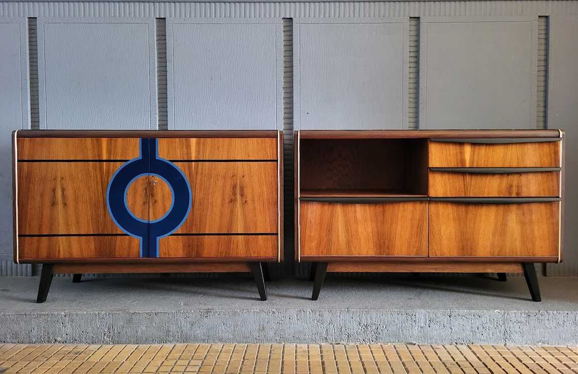 Komoda szafka kredens Czechosłowacja lata 60. vintage retro prl