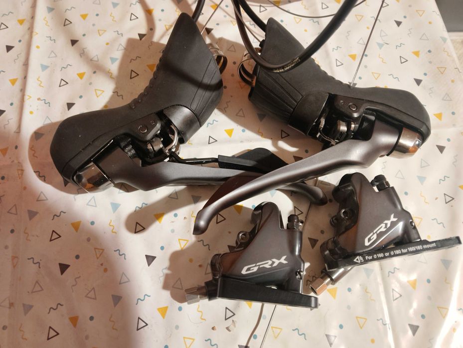 Zestaw GRX 810 1x11 klamkomanetki+zaciski