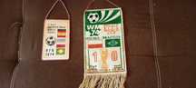 2 Proporczyki Mistrzostw Świata 1974r