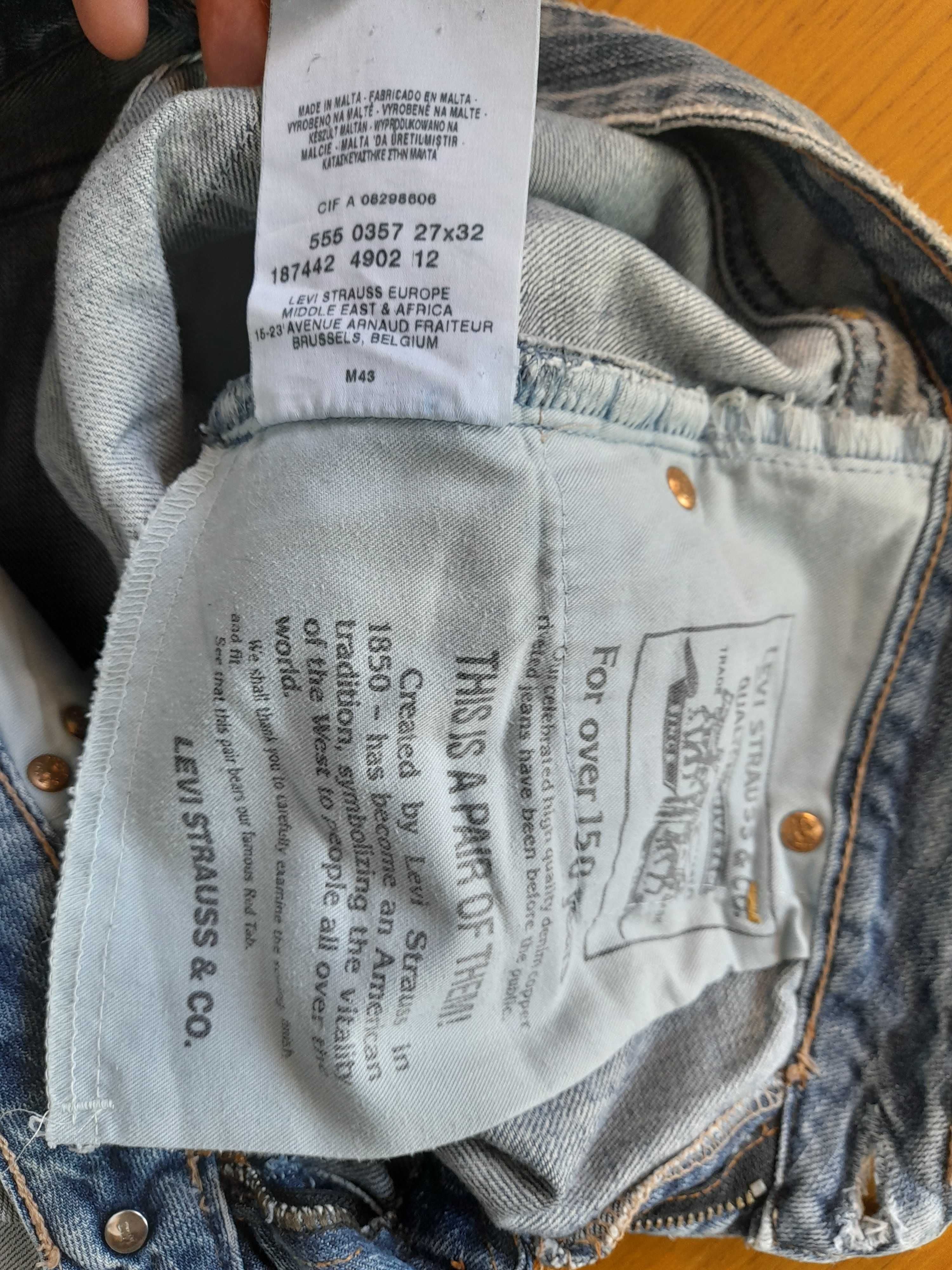 Calças Levis 555