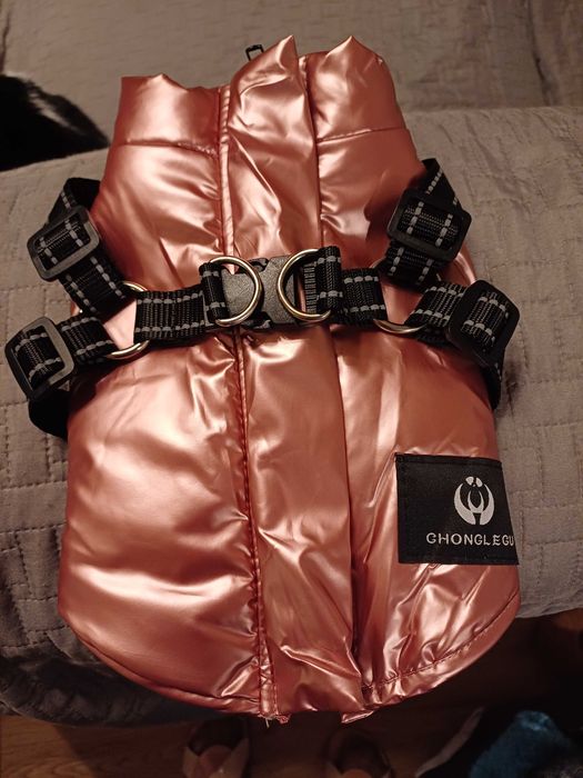 zimowa kurteczka dla małego pieska