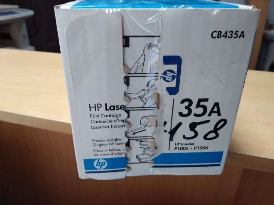 Продам оригинальный картридж HP 35A (CB435A)