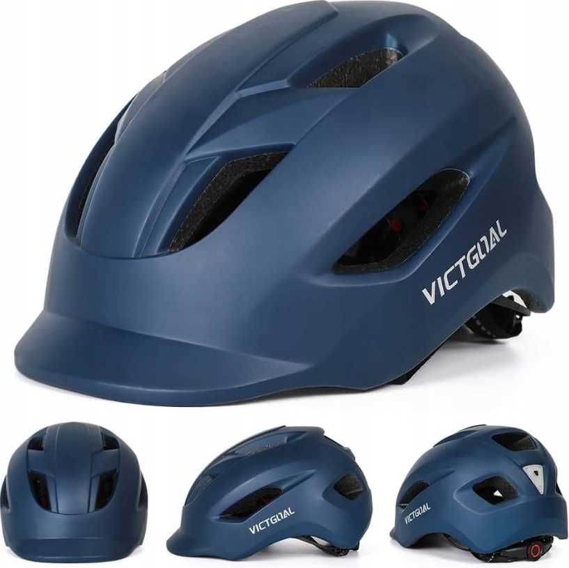 Kask rowerowy Victgoal Led r. M/L