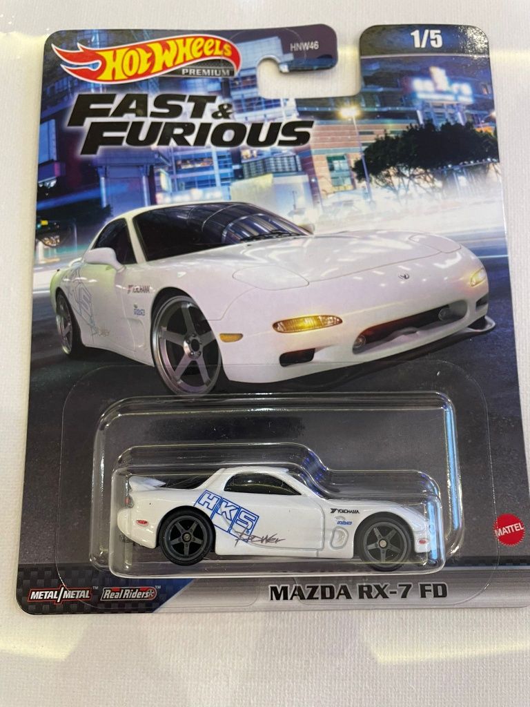 Hot wheels fast & furious mazda rx-7 fd