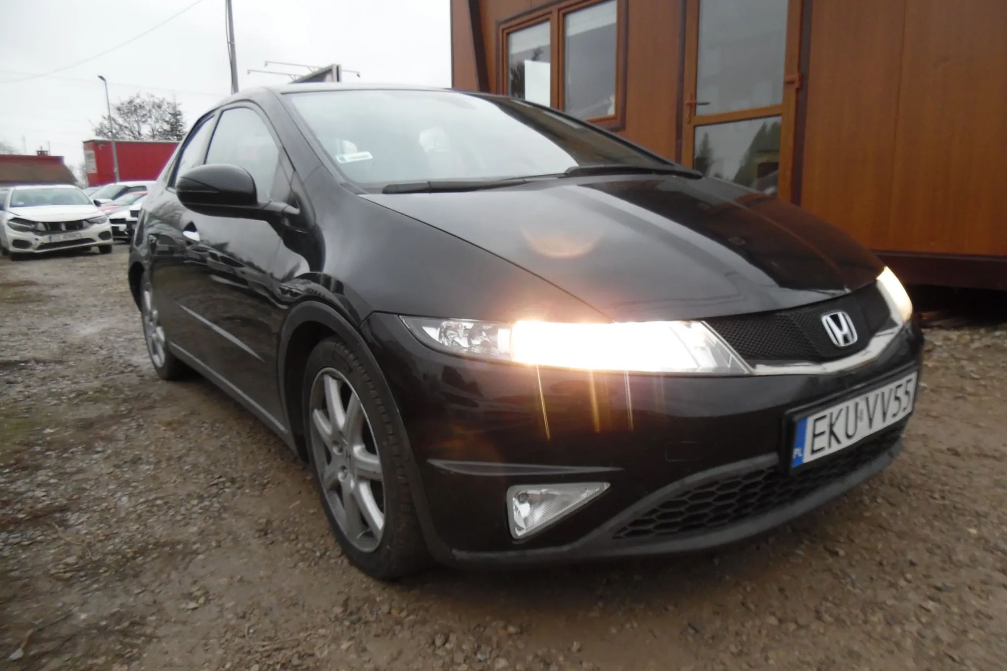 Honda Civic UFO 2009r, 1.8 Benzyna + LPG. Uszkodzony prawy tył. Jeździ.