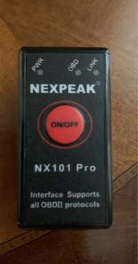 Автосканер NEXPEAK NX101 PRO ELM 327 V1.5 OBD2, чіп PIC18F25K80