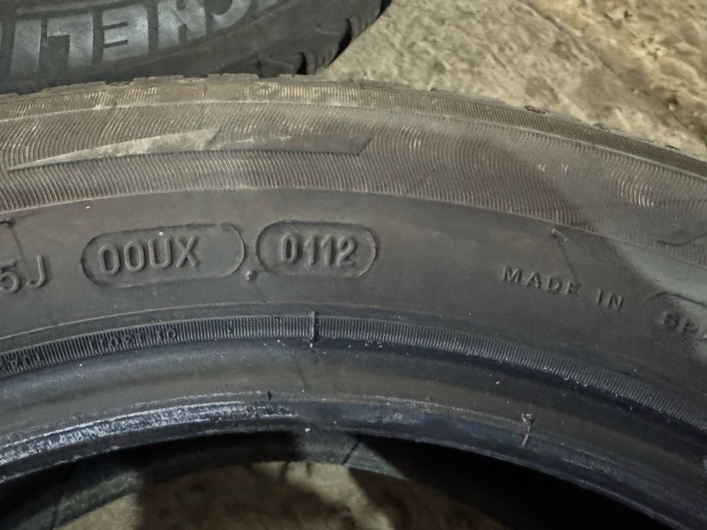 Шини Michelin 185/60R15 Резина колеса 2012р 6.2mm Два 5.3mm