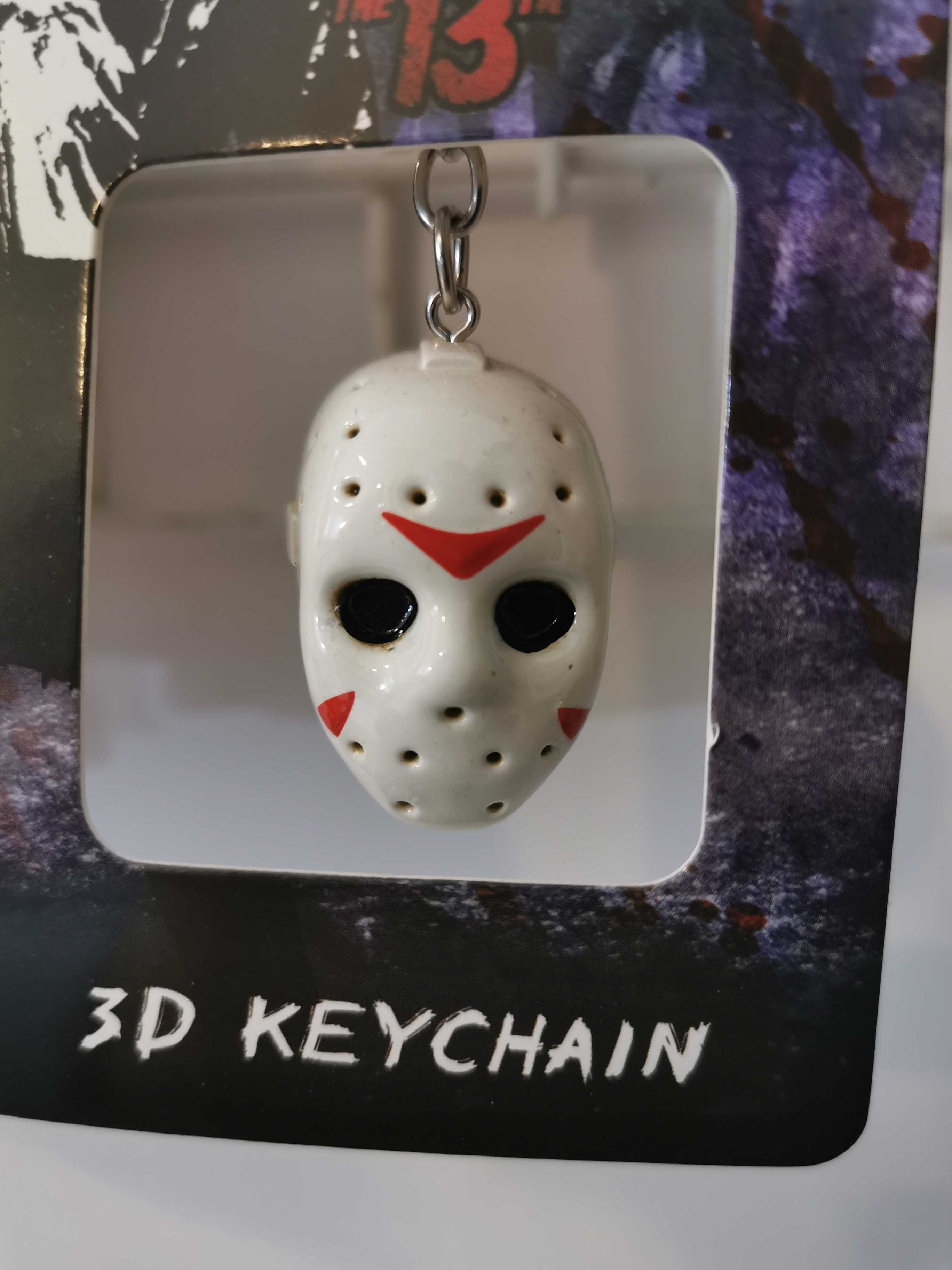 Brelok 3D FRIDAY THE 13TH PIĄTEK 13-EGO Maska Jason Voorhees Nowy