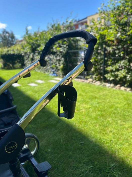 Wózek Junama Diamond S line + nosiedłko maxi cosi  z bazą
