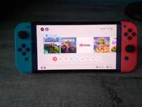 Nintendo switch oled + minecraft!!! Stan bdb.