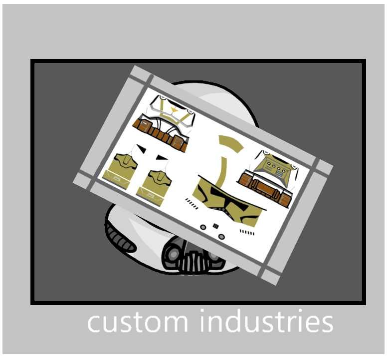 kalkomania custom industries doom unit decals