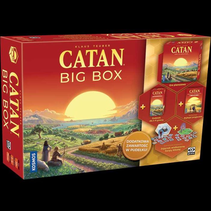 Catan BIG BOX PL 2025 nowa w folii SZYBKA wys. sklep fvat