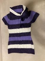 Sweter-tunika modny fason