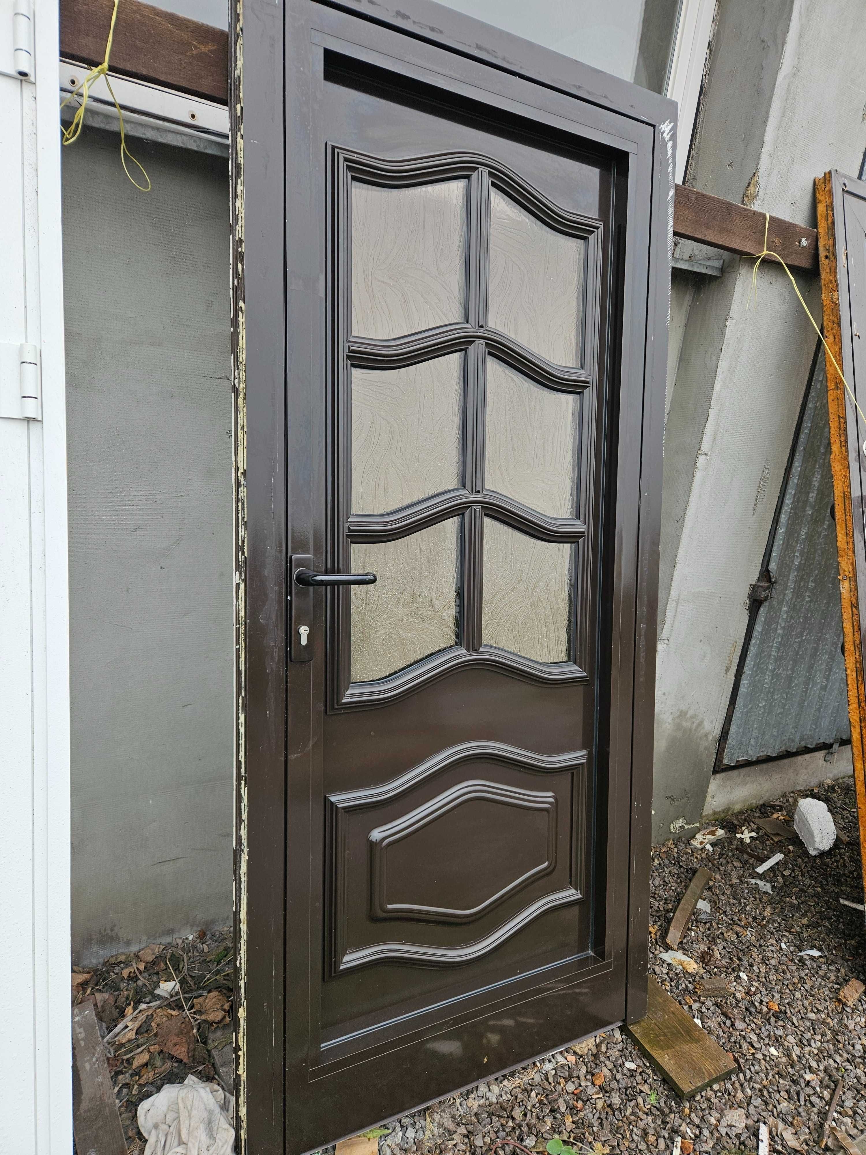 DRZWI Zewnętrzne Aluminiowe Wejściowe 96x205cm
