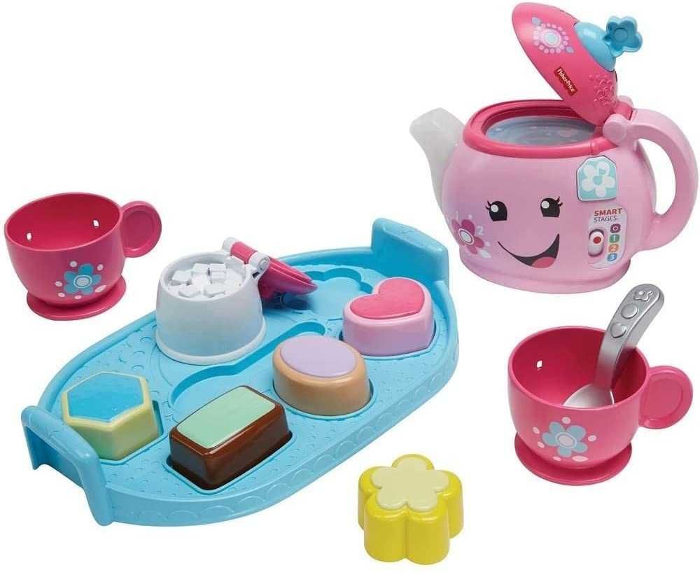 Чайный сервиз музыкальный набор для чаепития Фишер прайс Fisher-Price