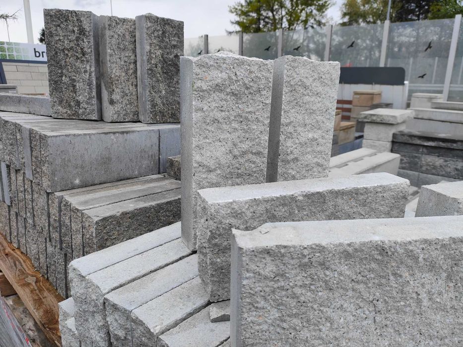 Bloczek uniwersalny do budowy grilla palisada obrzeże cegła łupana mur