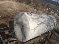 Zbiornik aluminiowy okrągły 625l