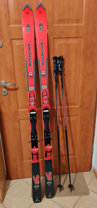 Narty Rossignol 177 cm + kijki