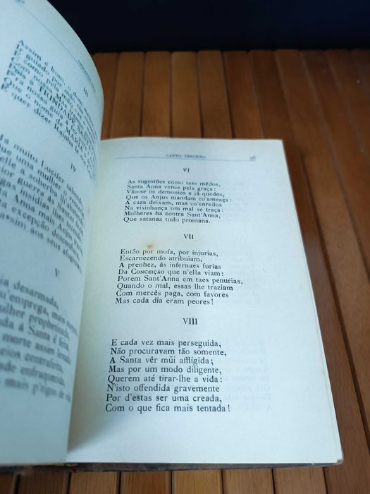Livro Imaculada por Capitão Pombo 1922