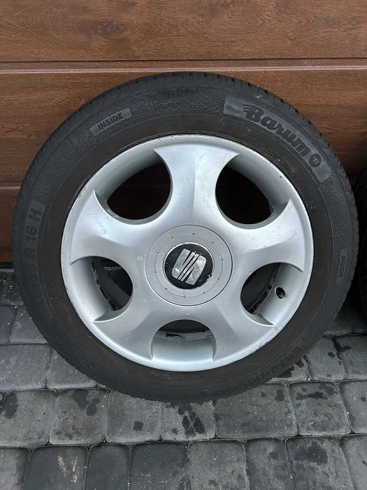 KOŁA SEAT/AUDI/VW 16 CALI/ 5x112 / 57.1 / OPONY LETNIE 205/55/16
