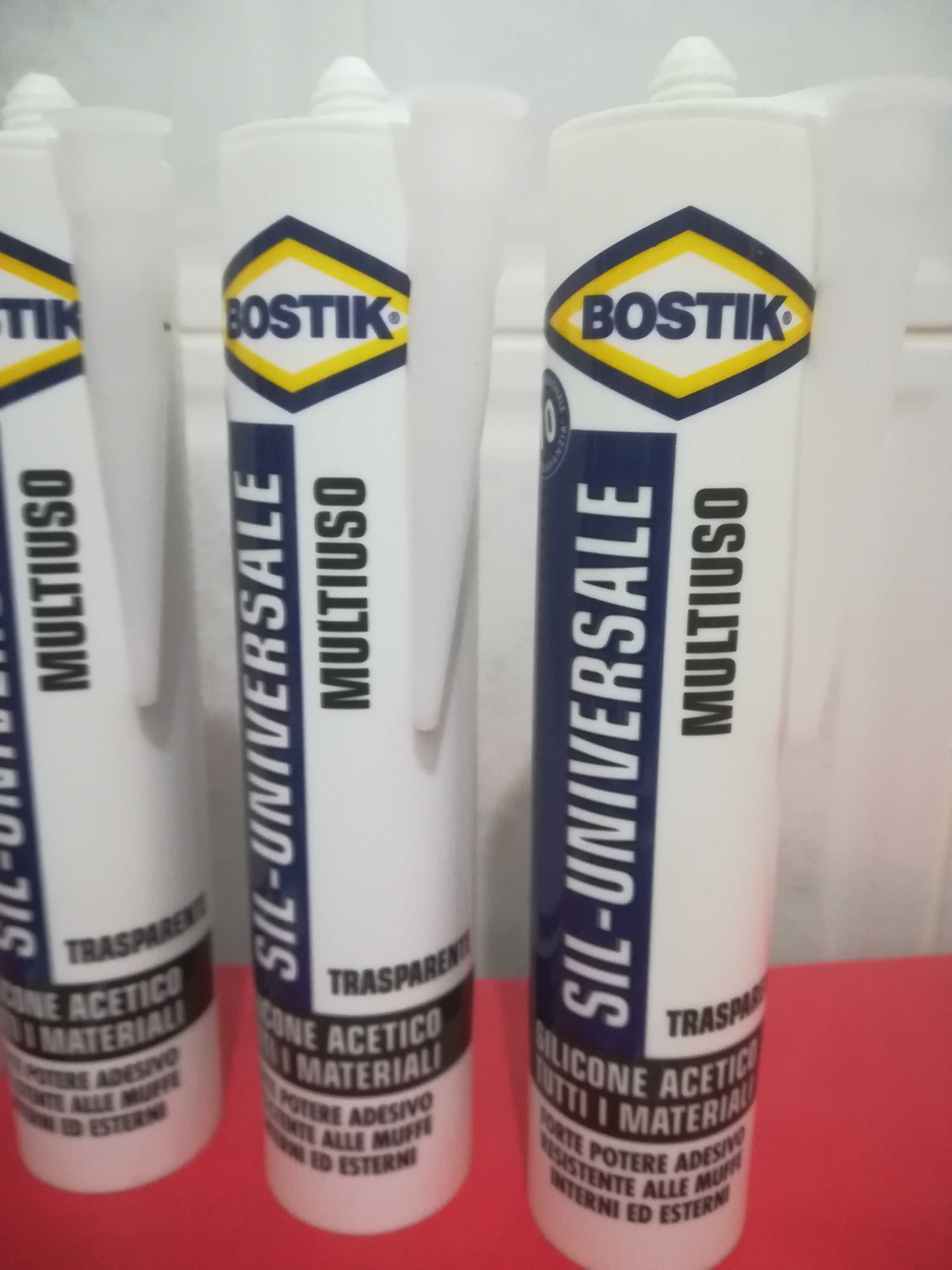 Vendo 5 tubos de silicone Bostik.