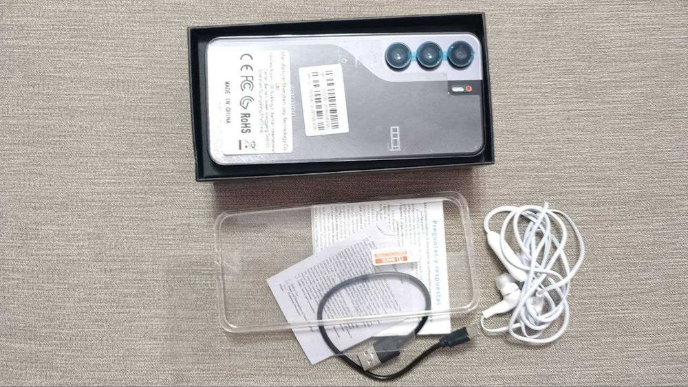 Смартфон екран 6.8 дюймів, 8 ГБ + 256 ГБ