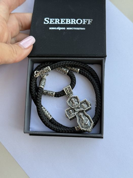 Крестик серебряный