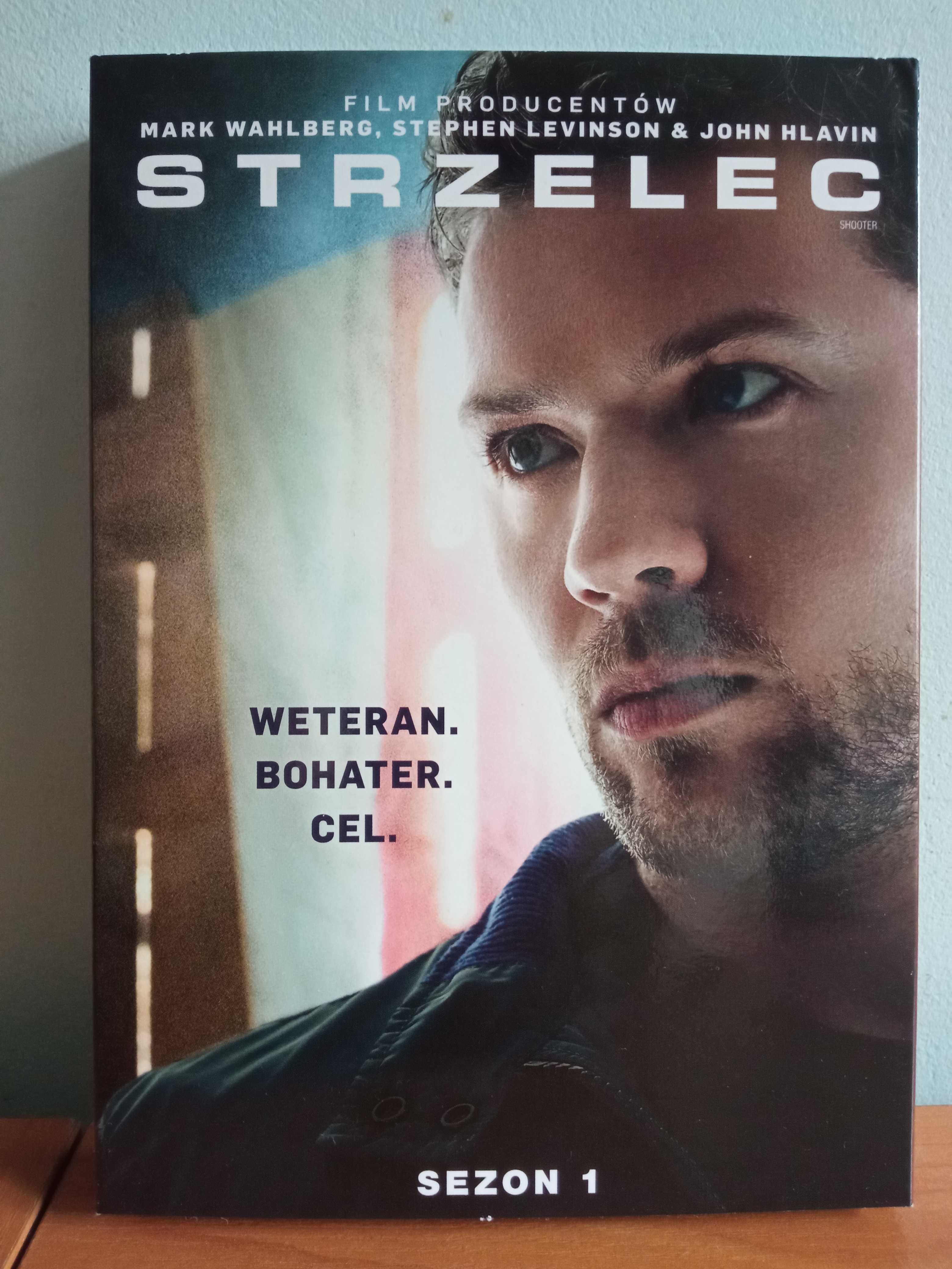 Strzelec / Shooter - Sezon 1 - Serial - DVD - Nowy
