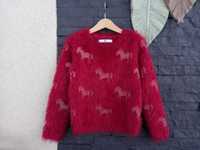 M&S ciepły sweter dla dziewczynki 7-8 lat r. 128 cm