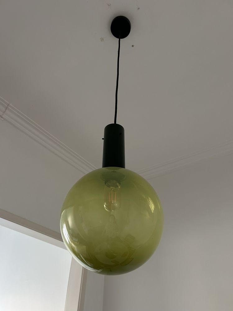 Vendo candeeiro de tecto Masie Design Verde