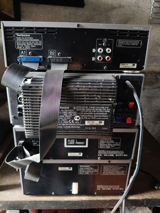 Wieża Technics Wzmacniacz radio kaseta amplituner