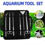 Conj. de utensílios para cuidar das plantas de aquário (Aquascaping)
