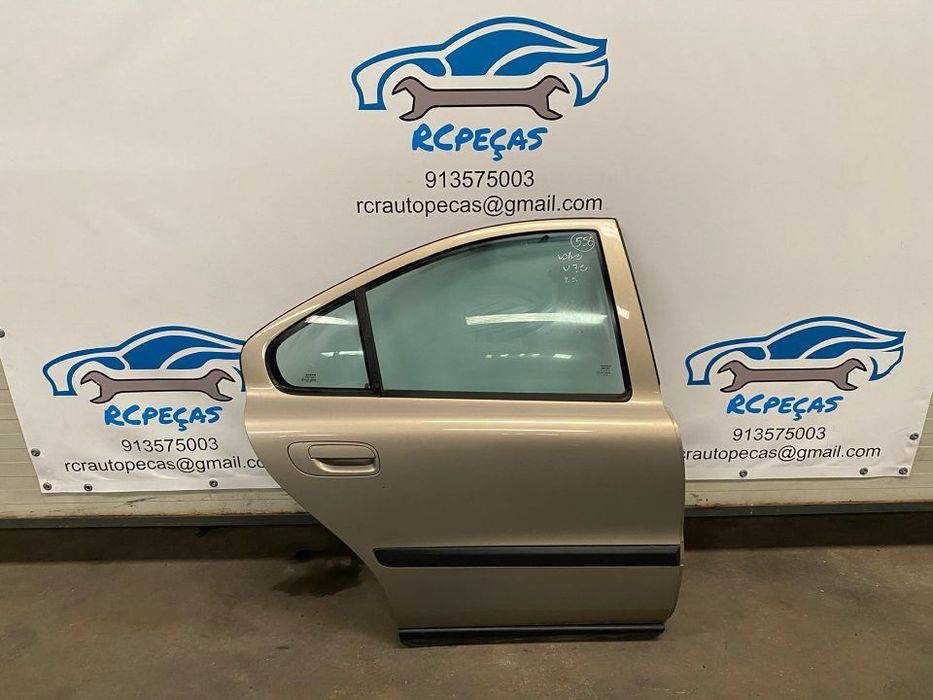 PORTA TRASEIRA TRÁS DIREITA VOLVO V70 II 2 MK2 SEDAN CARRO FECHO ELEVADOR MOTOR PUXADOR VIDRO