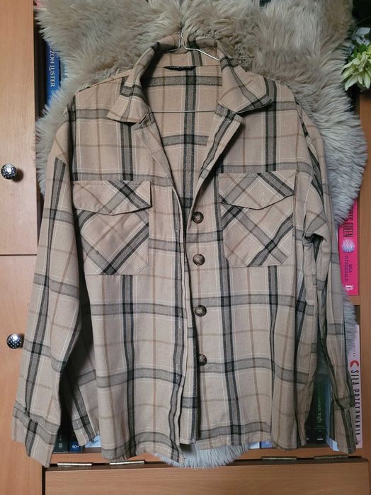 Koszula Oversize w kratę - Shein