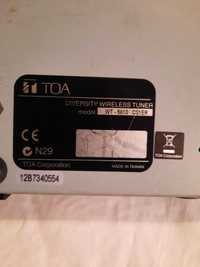 microfone Toa wm-5225 wireless aparelho wireless tuner s/transformador