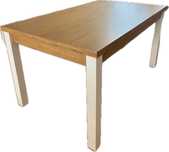 NOWY stół dębowy stoły lite drewno dąb naturalny 150x90 cm VOX